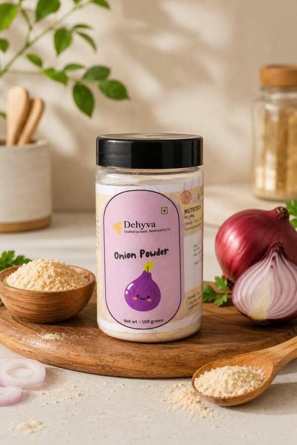 Red Onion Powder | Pure & Natural Dehydrated Onion Powder | No Additives | Perfect for Cooking, Seasoning, and Spices | A Must-Have Ingredient for Delicious Dishes