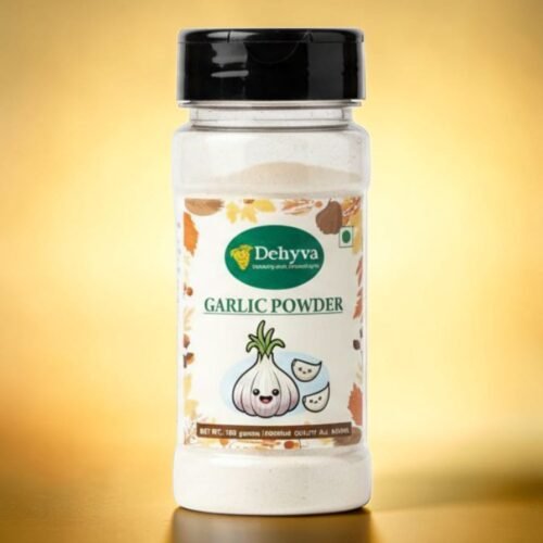 Dehyva Dehydrated Garlic Powder, 100g | No Additives, Ideal for Cooking, Seasoning, and Baking | Natural Flavor Enhance