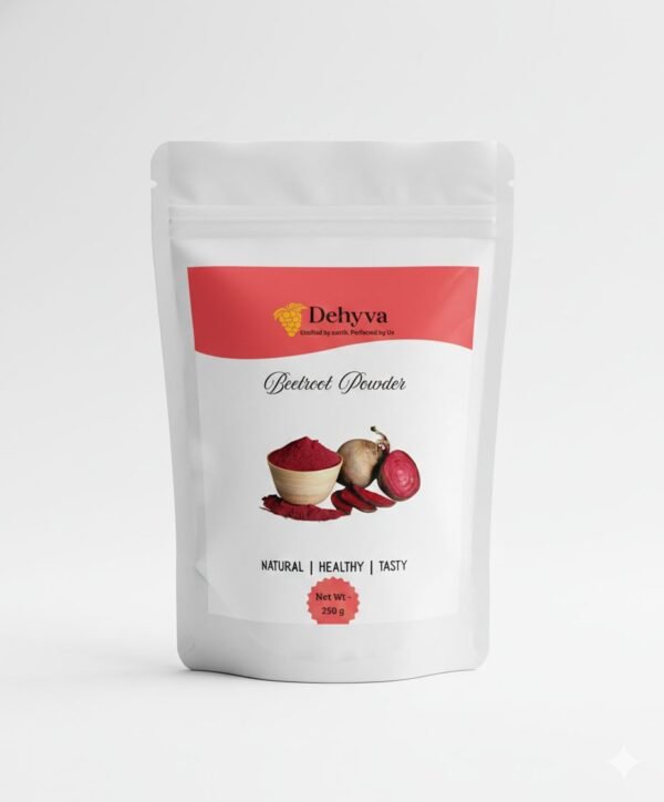 Dehyva Beetroot Powder 250g | Pack of 1 | For Drinking & Face Pack | Supports Heart & Brain Health | 100% Pure & Preservative-Free | Men & Women